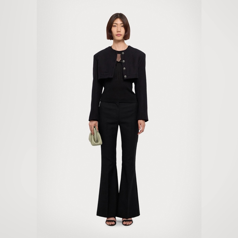 THE KOOPLES PANTALON COSTUM - TROUSERS - BLACK NWT